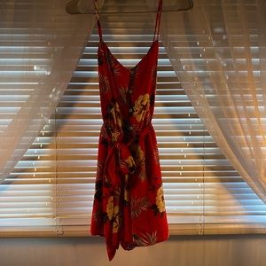 Red Summer Dress/romper